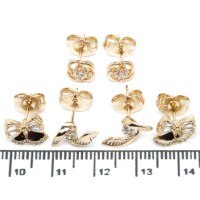 Сережки XUPING Gold "набір 3 пари" 515042