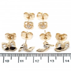 Сережки XUPING Gold "набір 3 пари" 515042