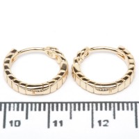 Сережки XUPING Gold "Ø 1.5 х 0.2 см." 514806