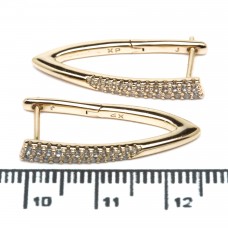 Сережки XUPING Gold (2.5 х 0.3 см.) 514603