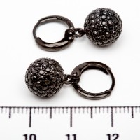 Сережки XUPING BLACK 515347 Сережки XUPING BLACK 515347