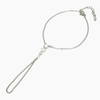 Браслет XUPING Silver (17.5 + 3.5 х 0.2 см.) 206804