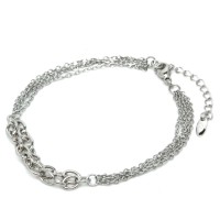 Браслет XUPING Silver (18 + 3 х 0.5 см.) 206532