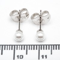 Сережки XUPING Silver "Ø 0.3 см." 206777 Сережки XUPING Silver "Ø 0.3 см." 206777