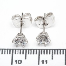 Сережки XUPING Silver "Ø 0.5 см." 206773