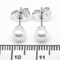 Сережки XUPING Silver "Ø 0.6 см." 206772 Сережки XUPING Silver "Ø 0.6 см." 206772
