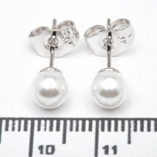 Сережки XUPING Silver "Ø 0.6 см." 206772