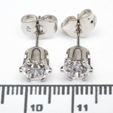 Сережки XUPING Silver "Ø 0.7 см." 206770
