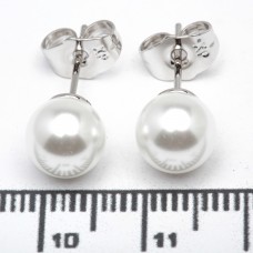 Сережки XUPING Silver "Ø 0.8 см." 206768