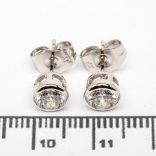 Сережки XUPING Silver (Ø 0.6 см.) 206748