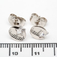 Сережки XUPING Silver (Ø 0.8 см.) 206744