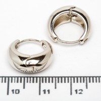 Сережки XUPING Silver (Ø 1.5 х 0.5 см.) 206742 Сережки XUPING Silver (Ø 1.5 х 0.5 см.) 206742