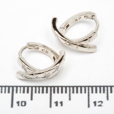Сережки XUPING Silver (Ø 1.1 х 0.4 см.) 206735