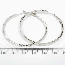 Сережки XUPING Silver (Ø 4.5 х 0.25 см.) 206733