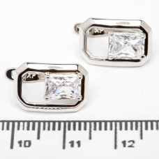 Сережки XUPING Silver (1.5 х 0.9 см.) 206728