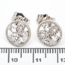 Сережки XUPING Silver (Ø 1.1 см.) 206701