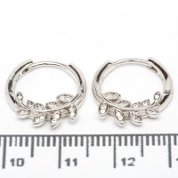 Сережки XUPING Silver (Ø 1.5 х 0.25 см.) 206692 Сережки XUPING Silver (Ø 1.5 х 0.25 см.) 206692