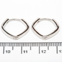 Сережки XUPING Silver (Ø 1.5 см.) 206691 Сережки XUPING Silver (Ø 1.5 см.) 206691