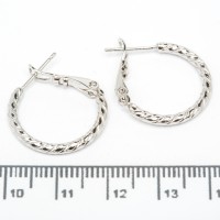Сережки XUPING Silver (Ø 2 х 0.2 см.) 206685 Сережки XUPING Silver (Ø 2 х 0.2 см.) 206685