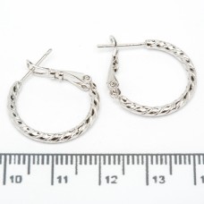 Сережки XUPING Silver (Ø 2 х 0.2 см.) 206685 Сережки XUPING Silver (Ø 2 х 0.2 см.) 206685