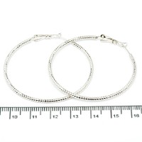 Сережки XUPING Silver (Ø 4.5 х 0.2 см.) 206684 Сережки XUPING Silver (Ø 4.5 х 0.2 см.) 206684