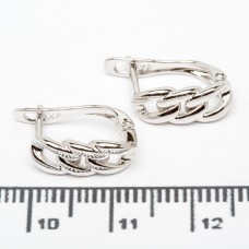 Сережки XUPING Silver (1.3 х 0.6 см.) 206681 Сережки XUPING Silver (1.3 х 0.6 см.) 206681