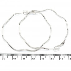 Сережки XUPING Silver "Ø 5.5 см." 206336