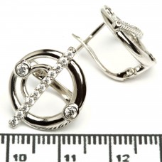Сережки XUPING Silver "Ø 2 см." 206206