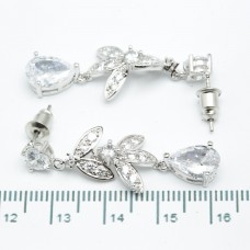 Сережки XUPING Silver (3.8 х 1.5 см.) 205364