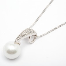 Цепочка з кулоном XUPING Silver (44 х 0.15 см.) 206809 Цепочка з кулоном XUPING Silver (44 х 0.15 см.) 206809