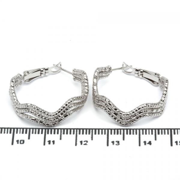 Сережки XUPING Silver "Ø 2.3 см." 206402