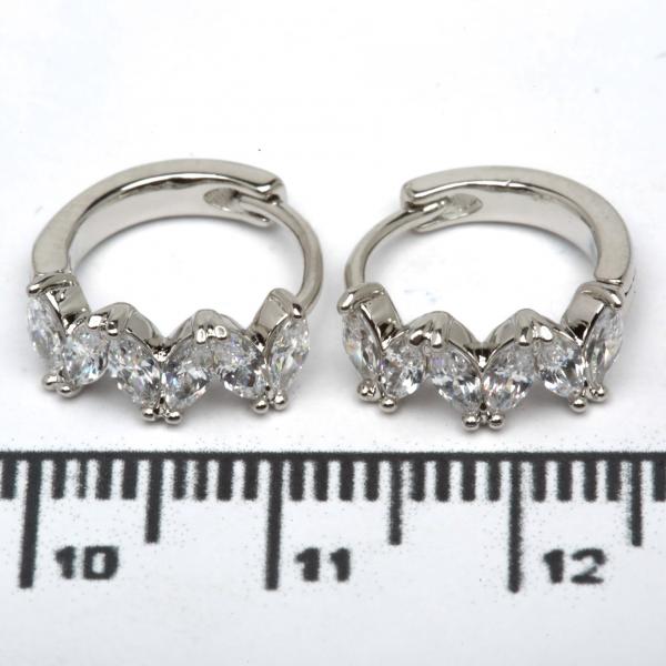 Сережки XUPING Silver "Ø 1.2 см." 206476