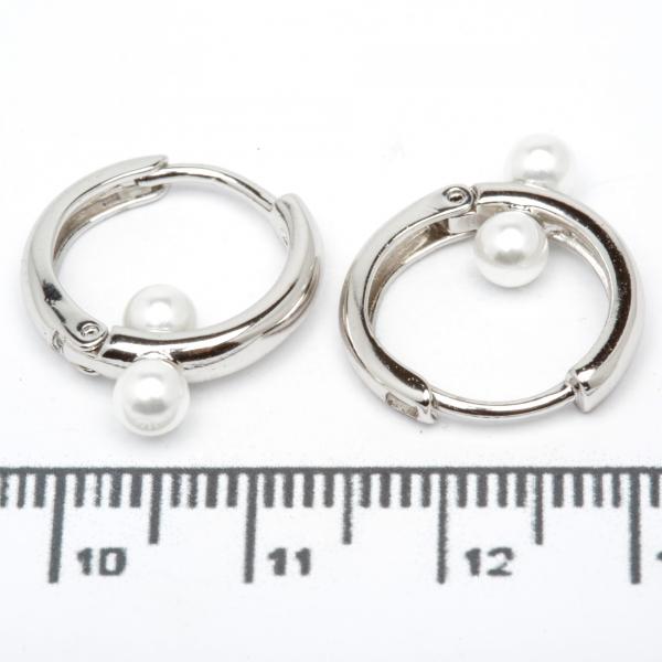 Сережки XUPING Silver (Ø 1.6 х 0.3 см.) 206632