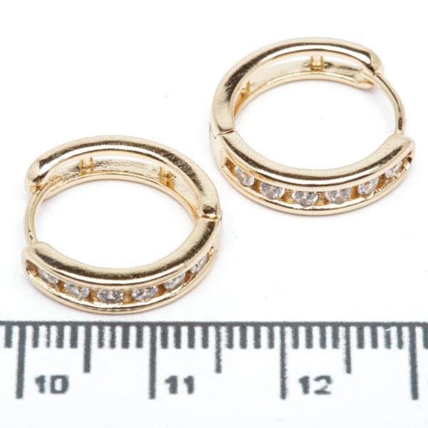 Сережки XUPING Gold (Ø 1.7 х 0.4 см.) 515151