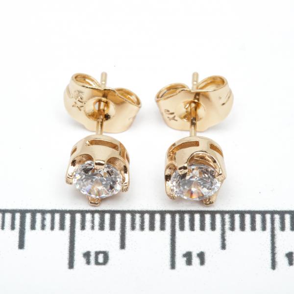 Сережки XUPING Gold (Ø 0.7 см.) 515163