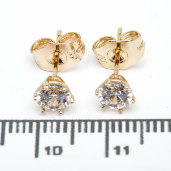 Сережки XUPING Gold (Ø 0.6 см.) 515168