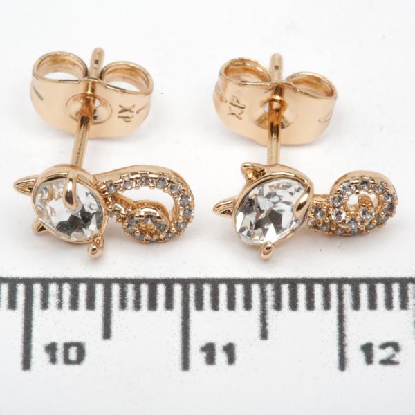 Сережки XUPING Gold (1.2 х 0.7 см.) 515222