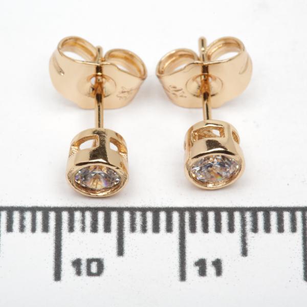 Сережки XUPING Gold (Ø 0.5 см.) 515227