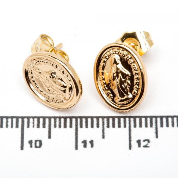 Сережки XUPING Gold (1.3 х 1 см.) 515239