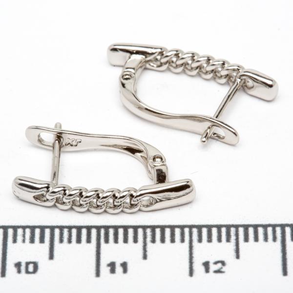 Сережки XUPING Silver (2 х 0.3 см.) 206678