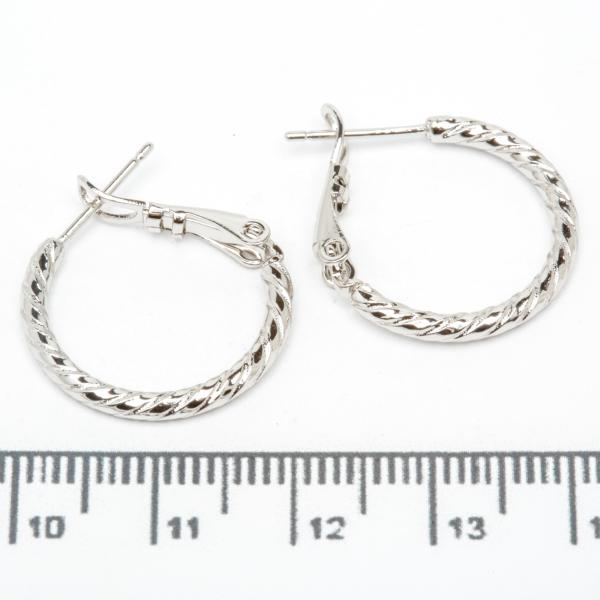 Сережки XUPING Silver (Ø 2 х 0.2 см.) 206685