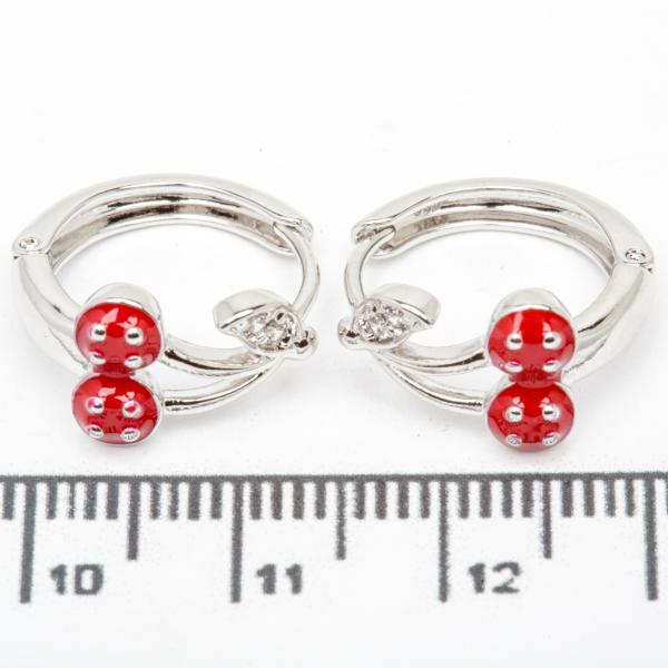 Сережки XUPING Silver (Ø 1.5 см.) 206693