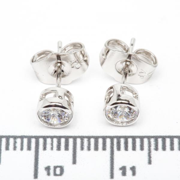Сережки XUPING Silver (Ø 0.5 см.) 206707