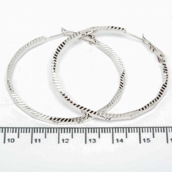 Сережки XUPING Silver (Ø 4.5 х 0.25 см.) 206733