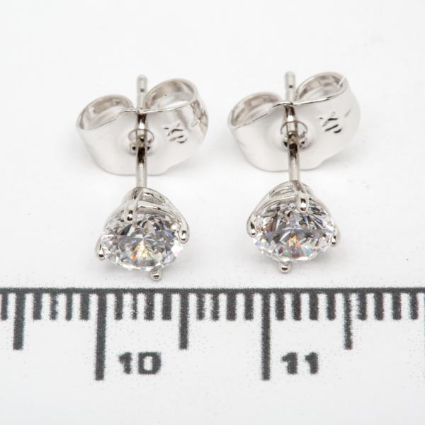 Сережки XUPING Silver (Ø 0.5 см.) 206747