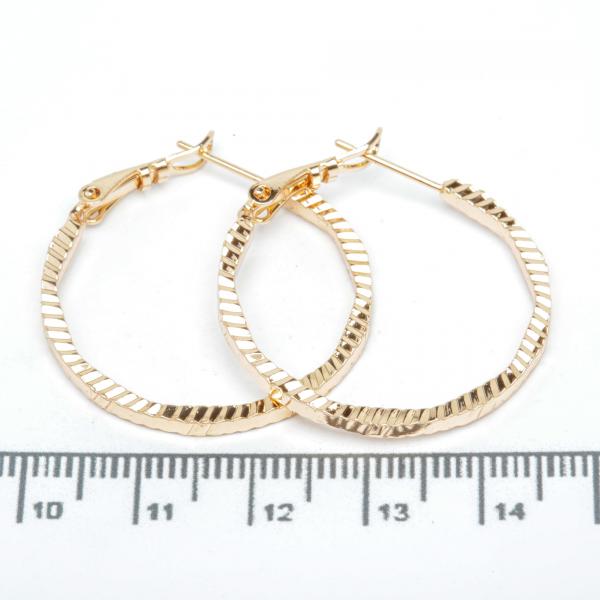 Сережки XUPING Gold "Ø 3 х 0.25 см." 515305