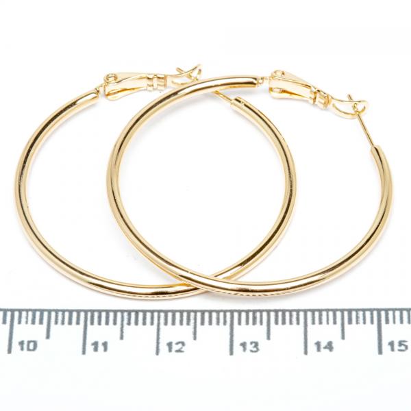 Сережки XUPING Gold "Ø 4 х 0.2 см." 515307