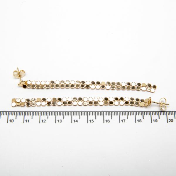 Сережки XUPING Gold (д. 9 х 0.5 см.) 515361
