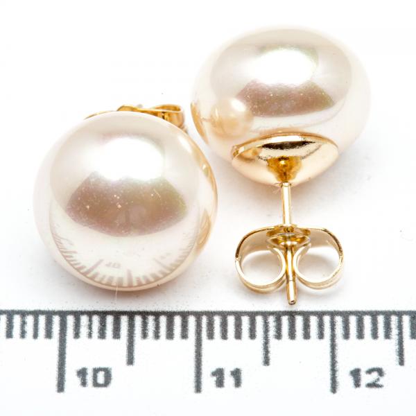 Сережки XUPING Gold "пудровий" (Ø 1.3 см.) 515378