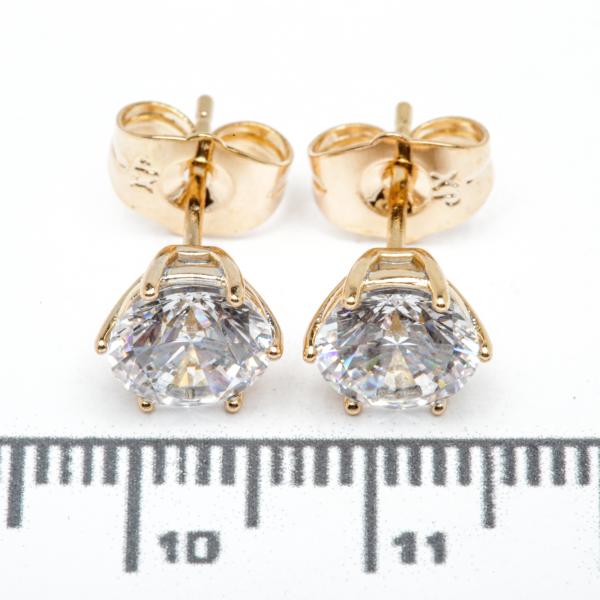 Сережки XUPING Gold (Ø 0.7 см.) 515382